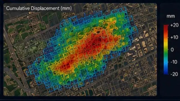 InSAR Deformation Map