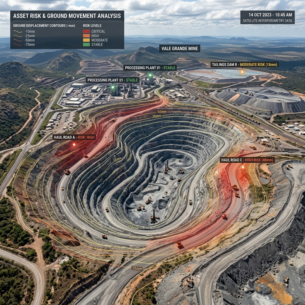 Ground Deformation Monitoring: How Satellite InSAR Is Changing Asset Risk Management